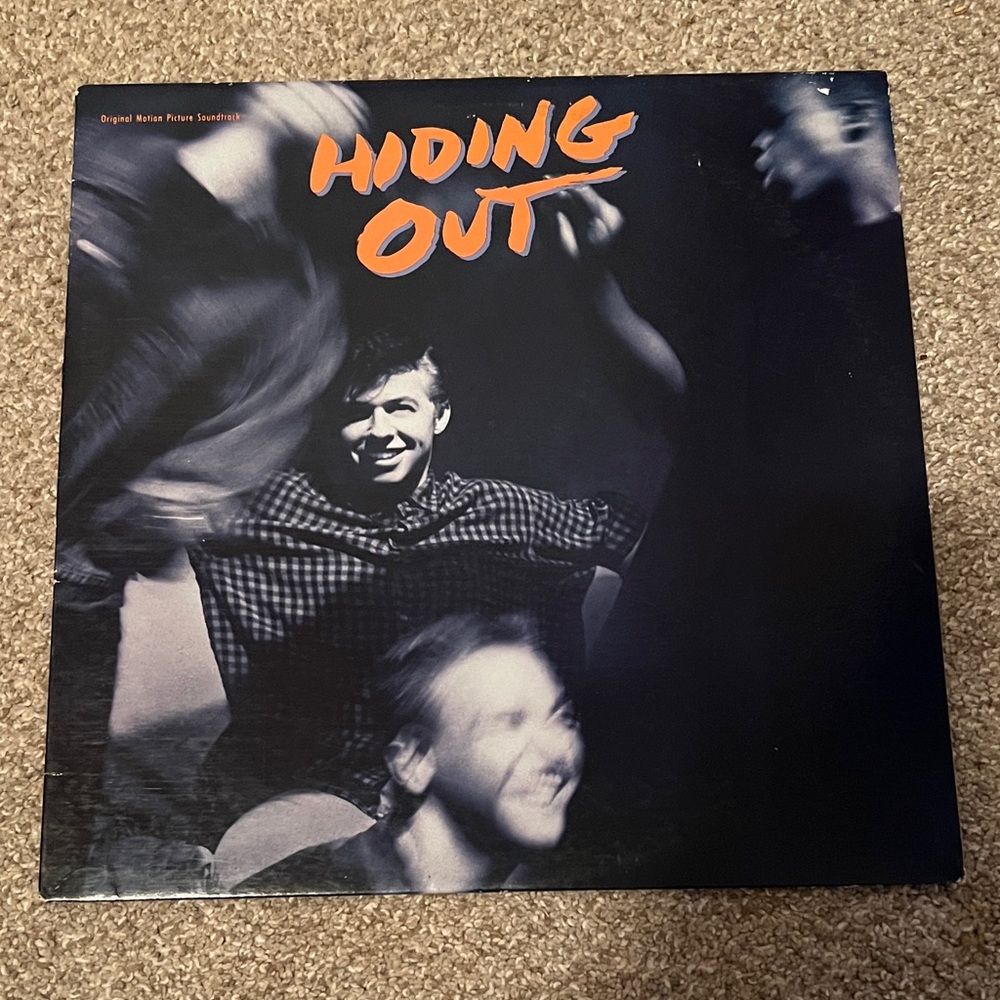 Hiding Out Motion Picture Soundtrack Vinyl Record 1987